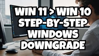 How to Downgrade from Windows 11 to Windows 10 Easily  StepbyStep Guide 2024 [upl. by Jedthus]