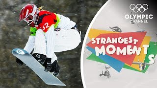 Snowboarder Lindsey Jacobellis Learns a Valuable Lesson  Strangest Moments [upl. by Sairtemed]