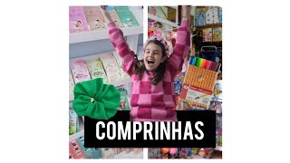 COMPRAS DE SKIN CAREPAPELARIA E MUITO MAIS [upl. by Burgess902]