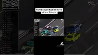 Daniel Suarez wins at atlantamotorspeedway [upl. by Chilt]