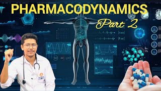 pharmacodynamics  Part 2  Pharmacology  Bsc nursing [upl. by Cecilia]