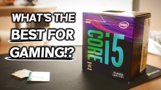 i58400 Vs i58600K Vs 1800X Vs i78700k  OVERCLOCKED Review [upl. by Thamora]