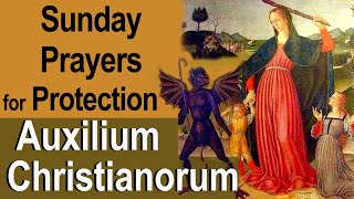 Sundays Auxilium Christianorum Catholic Deliverance Prayers for Protection for Use by the Laity [upl. by Nivrae]