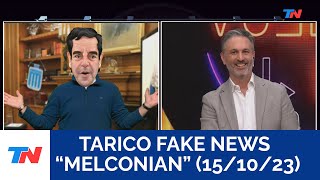 TARICO FAKE NEWS “CARLOS MELCONIAN” en quotSólo una vuelta másquot [upl. by Rouvin402]