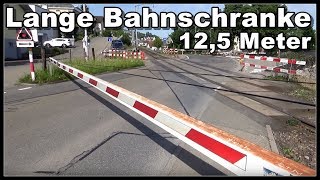 Sehr lange Bahnschranken 125m und ein Helikopter über WollerauWilen Zürich Schweiz [upl. by Sayres]