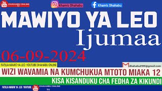 MAWIO 06092024 WIZI WAVAMIA NA KUMCHUKUA MTOTO MIAKA KISA KUTAKA KUIBA PESA ZA KIKUNDI [upl. by Isoj387]