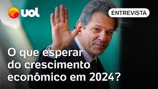 Brasil deve crescer 22 em 2024 mais puxado por serviços e indústria do que em 2023 diz secretário [upl. by Annaiel875]