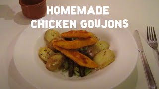 How To Make A Fantastic Chicken Goujon Dinner [upl. by Lara]