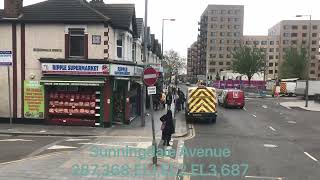 Goodmayes to Chadwell Heath TFL rail class 315 4 July [upl. by Ylellan]