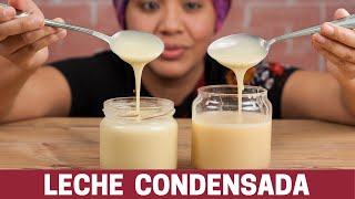 Como hacer Leche Condensada 👌 con Solo 2 Ingredientes ✅ [upl. by Beckman]