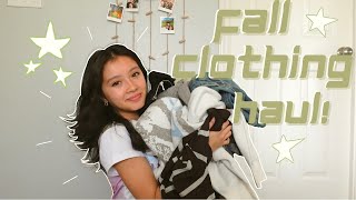 FALL CLOTHING HAUL 2022🪐 ft emmiol try on haulhonest review y2k early 2000’s pinterest [upl. by Anasxor]