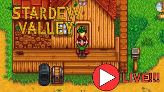 Obtaining as much money as possible in Stardew Valley LIVE [upl. by Aikim801]