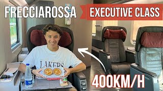 Inside Italy’s INSANELY LUXURIOUS First Class High Speed Train  Frecciarossa 1000 [upl. by Vano570]