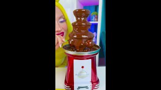 المفضل لأختي نافورة الشوكولاتة اللذيذة 🍫🍓 [upl. by Weight]