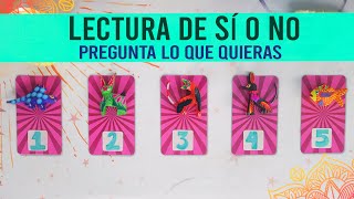 TAROT SÍ O NO Pregunta lo que quieras  Lectura interactiva 🔮✨ [upl. by Barny140]