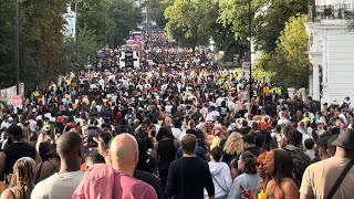 🇬🇧 NOTTING HILL CARNIVAL 2023 SUNDAY 27th of AUGUST 2023 WALK AROUND NOTTING HILL CARNIVAL 4K60 [upl. by Ahsiemat221]