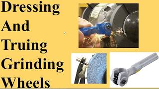 Dressing And Truing of Grinding Wheel [upl. by Kirk]