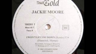 JACKIE MOORE I WONT LET YOU DOWN REMIX [upl. by Orion]