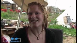 Kew Bridge Eco Village off grid living  with Ivone [upl. by Giza]