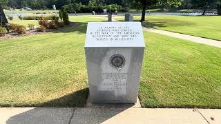 Veteran memorial in Tupelo Mississippi [upl. by Yrral862]