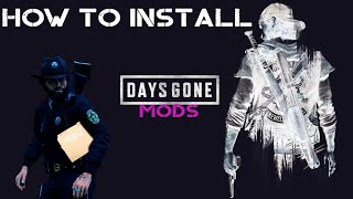 HOW TO INSTALL DAYS GONE MODS 2023  pakscooked files [upl. by Irdua460]