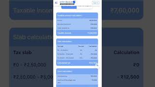 Calculate Your Taxable Income  New vs Old Tax Regime  Policybazaar  Shorts [upl. by Tatiania]