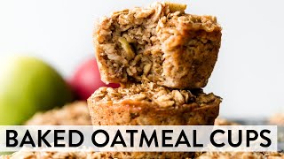 Baked Oatmeal Cups  Sallys Baking Recipes [upl. by Adolphe]