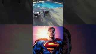 Neighbor Saves A Kid From Drowning starman starmanmeme superman shorts [upl. by Akcimehs658]