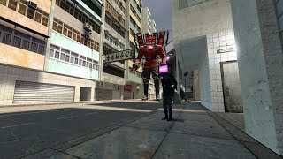 CORRUPTED TITAN SPEAKERMAN CRAB CONTROLS they set up an ambush for SKIBIDI TOILET In Garrys Mod [upl. by Liederman]