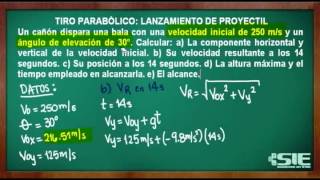 Problemas De Lanzamiento De Proyectil Parte I [upl. by Kersten]