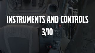 Volvo Wheeled Excavators Eseries  Operating instructions  Instruments and controls  310 [upl. by Kcirde704]