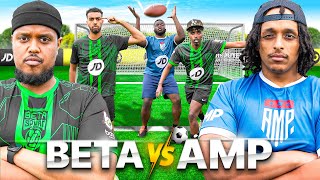 BETA SQUAD VS AMP FOOTBALL CHALLENGES [upl. by Harragan]