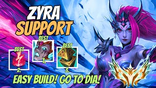 Zyra Support Guide  Zyra Easy Build Go To Diamond  Guide Of League Of Legends [upl. by Salot]