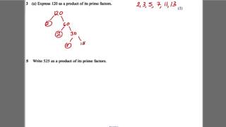 GCSE Revision Video 15  Product of Prime Factors [upl. by Shandie]