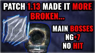 ELDEN RING Patch 113 Just Made Finger Sorceries Even MORE BROKEN Main Bosses NG7 No Hit [upl. by Shulem]