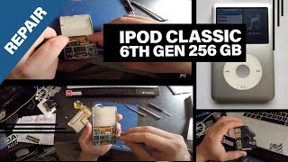 iPod Classic 6th gen 256 GB microSD iFlash mod [upl. by Assecnirp]