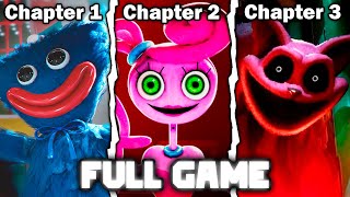 Poppy Playtime Chapter 1 2 3  Full Game Walkthrough  No Commentary [upl. by Na]