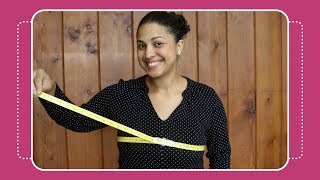 Intro to Body Measurements for Sewing Patterns with The Crafty Gemini [upl. by Punak880]