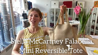 Stella McCartney Falabella Mini Reversible Tote Bag Review [upl. by Dixie]