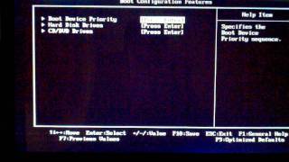 CMOS BIOS Reset amp Format  Install Windows 7 [upl. by Schrick]