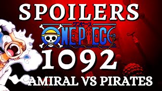 IL EST TRÈS CHAUD   ONE PIECE 1092 SPOILS REACTION [upl. by Ateekan]