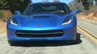 2014 Chevy Corvette Stingray 060 MPH First Drive and Review [upl. by Ahsercel]