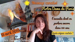 Incendie de NotreDame de Paris  15 avril 2019  message canalisé [upl. by Yedsnil]