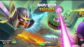 Angry birds friends swords and swinery tournament [upl. by Suidaht]