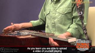 How to Play Dobro with Andy Hall Wearing Dobro Picks [upl. by Dierdre877]