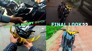 হালকা একটু MODIFY করলাম কেমন লাগছে বলবেন🤗APACHE RTR 160 4V MODIFIED [upl. by Alessig]