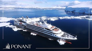 World Leader of Luxury Expeditions Aboard Yacht Like Small Ships  PONANT [upl. by Pickering]