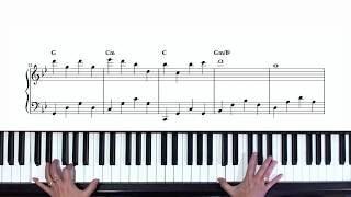 Schindlers List Theme  Piano with score [upl. by Oballa]