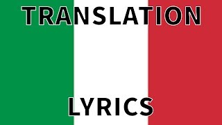 ITALY National Anthem English Lyrics and Translation full version Inno nazionale Italiano [upl. by Curley]