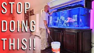 Saltwater Aquarium water changes are causing you issues [upl. by Solon]